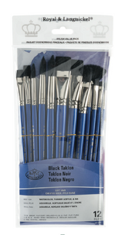 Value Brush Sets - Black Soft