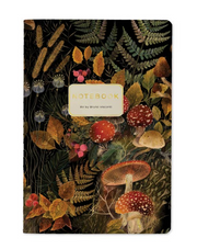 Notebook- Forest Mushrooms
