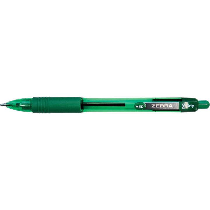 Zebra Pen Z-Grip Ballpoint Pen -Green