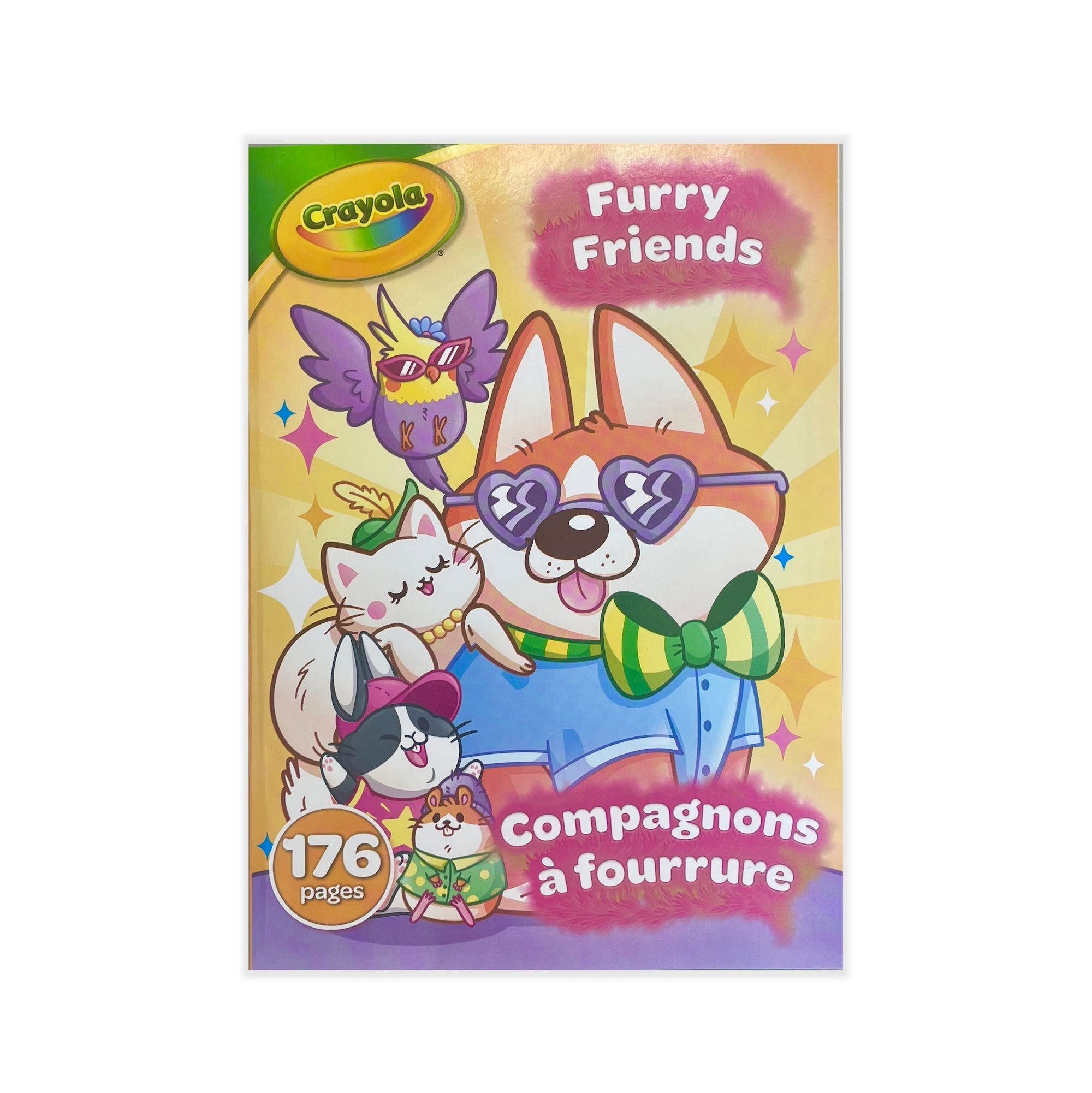 Furry Friends Baby Animals Colouring Book