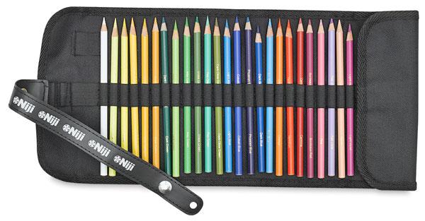 NIji Roll 36-Slot Pen and Pencil Roll-Up