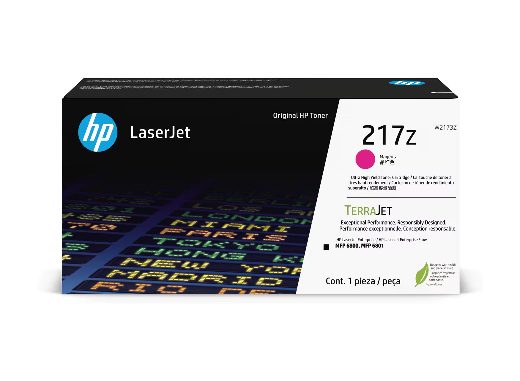 HP 217Z Ultra High Yield Magenta Original LaserJet Toner Cartridge (W2173Z)