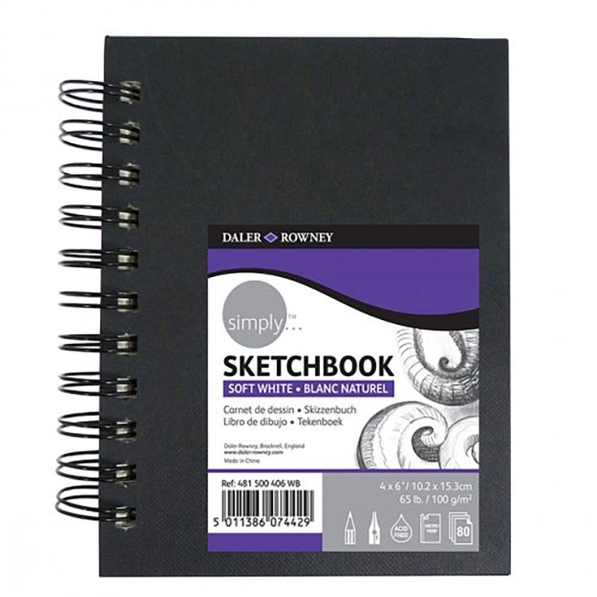 Daler Rowney Simply Coil Sketchbooks