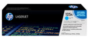 HP 125A (CB541A) Original Laser Toner Cartridge - Single Pack - Cyan - 1 Each
