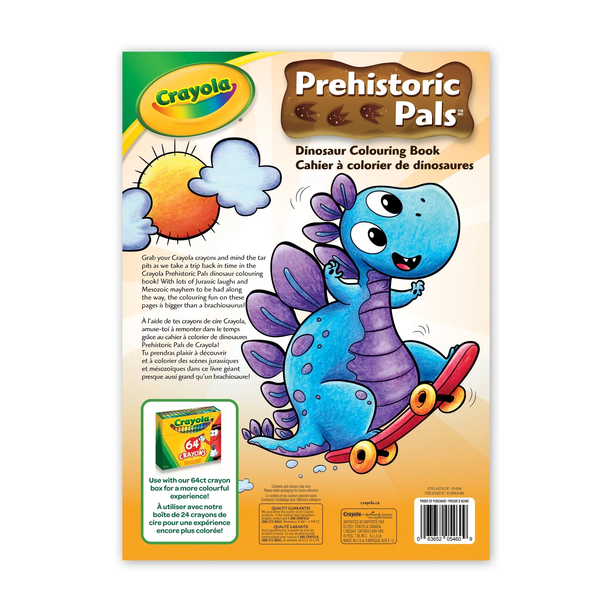 Prehistoric Pals Colouring Book