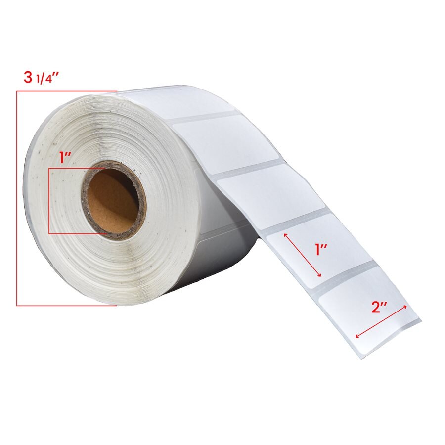 LABEL THERMAL 1" X 2" 1300/RL