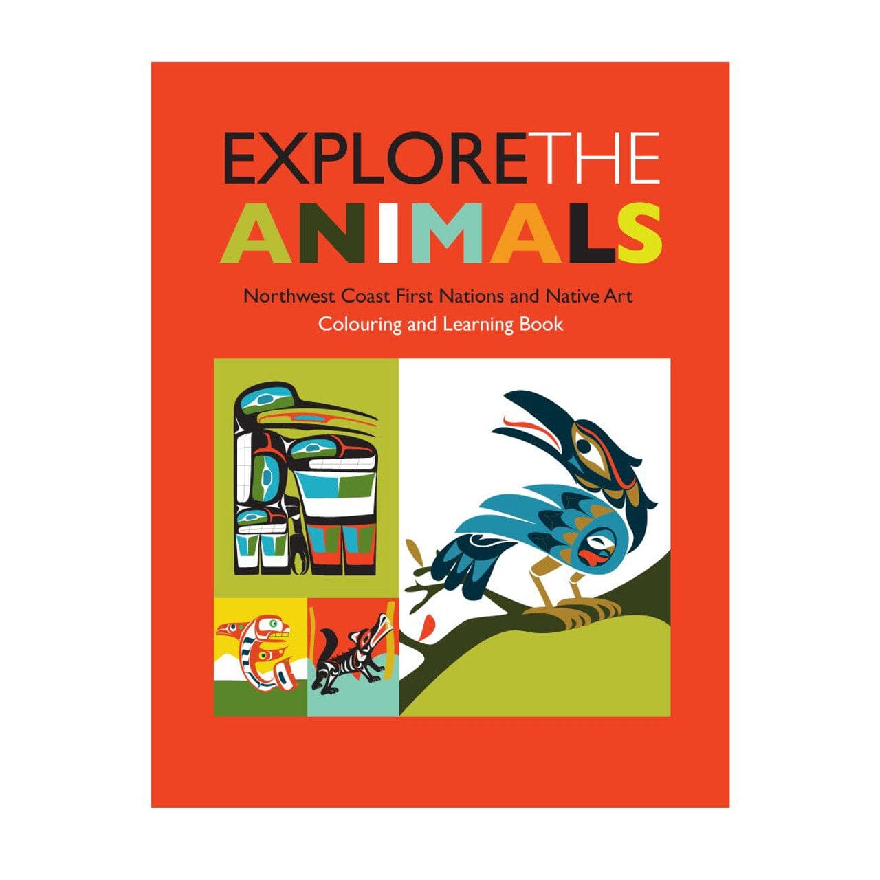 Explore The Animals - First Nations Colouring & Learning Book