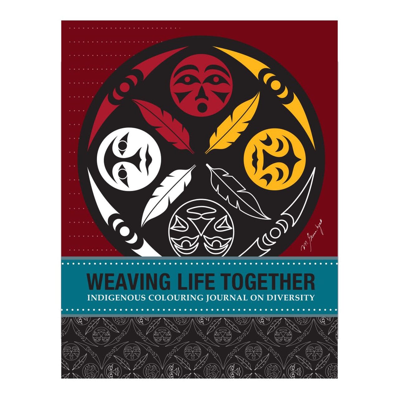 Weaving Life Together: Indigenous Colouring Journal on Diversity