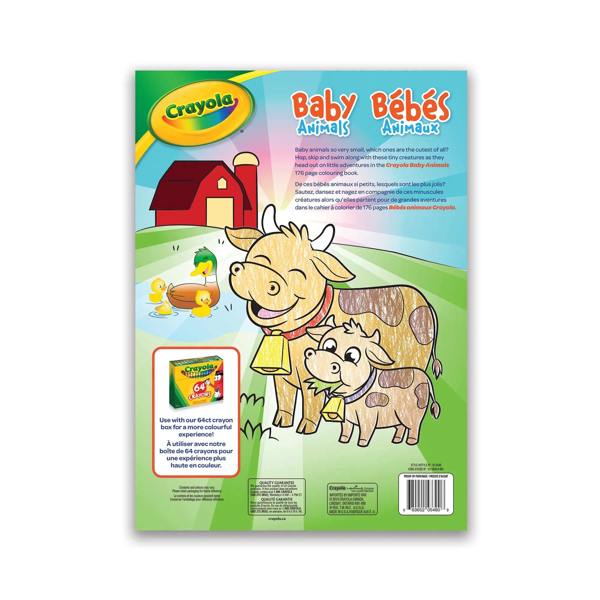 Furry Friends Baby Animals Colouring Book