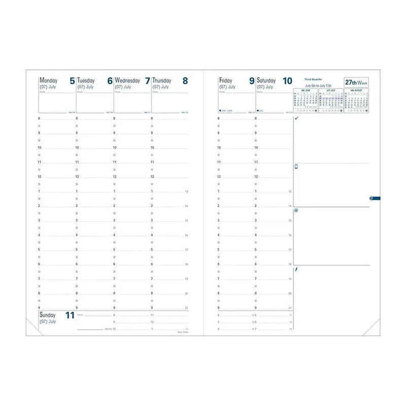 Planner Academic Refill  6 1/4 X 9 1/2 Minister 2025/26