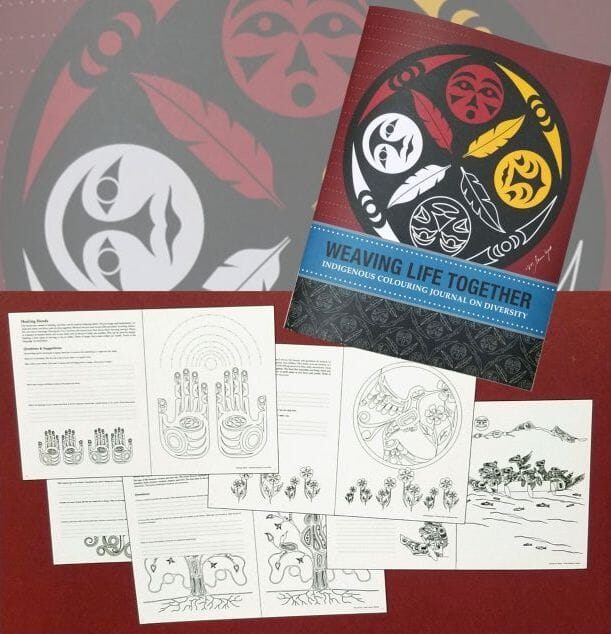 Weaving Life Together: Indigenous Colouring Journal on Diversity
