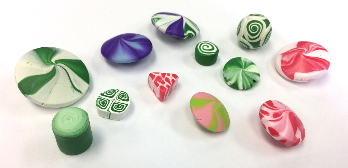 Oven Bake Polymer Clay Beads for Beginners