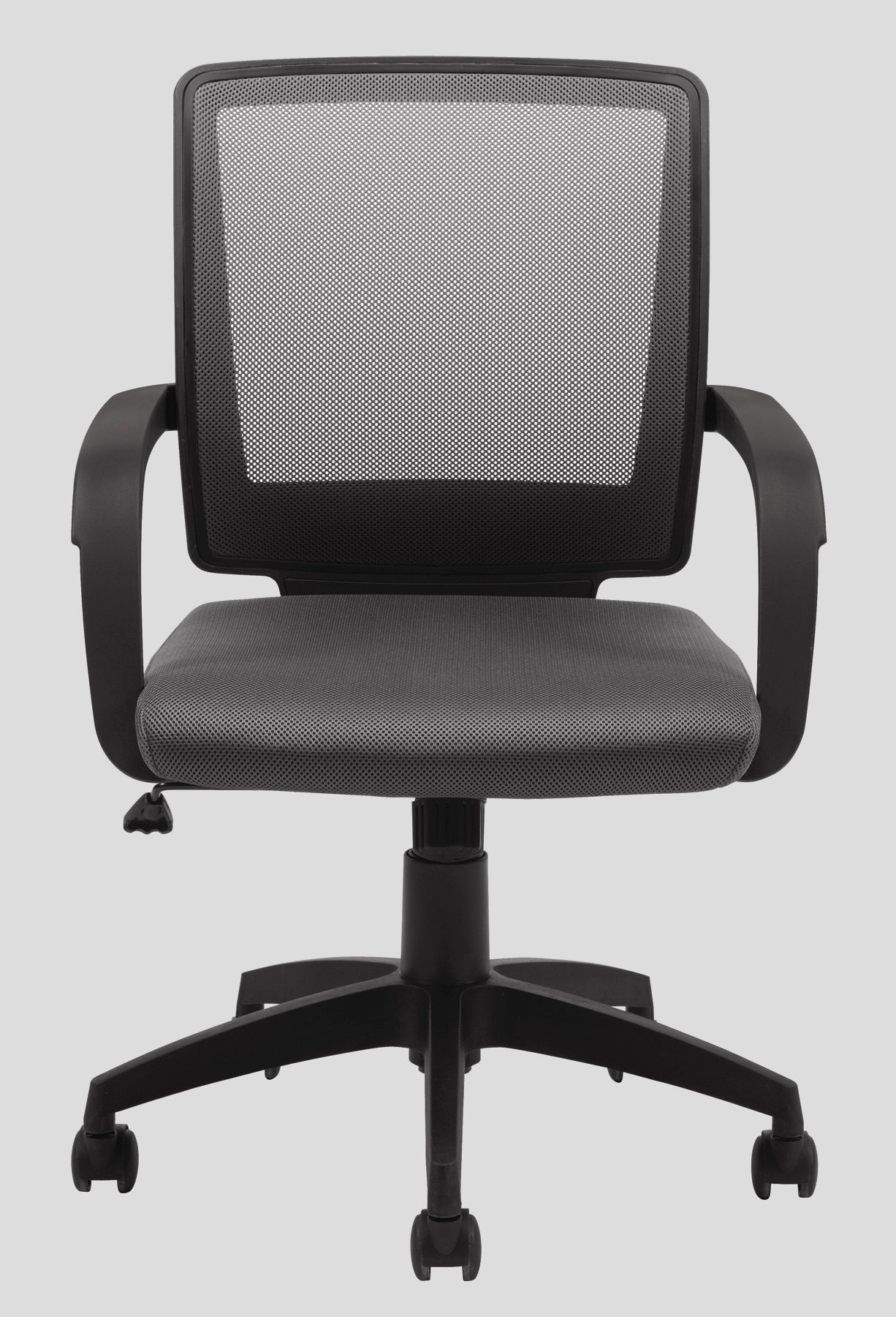 Offices To Go Amigo Low Back Tilter Chair – Black Mesh & Fabric