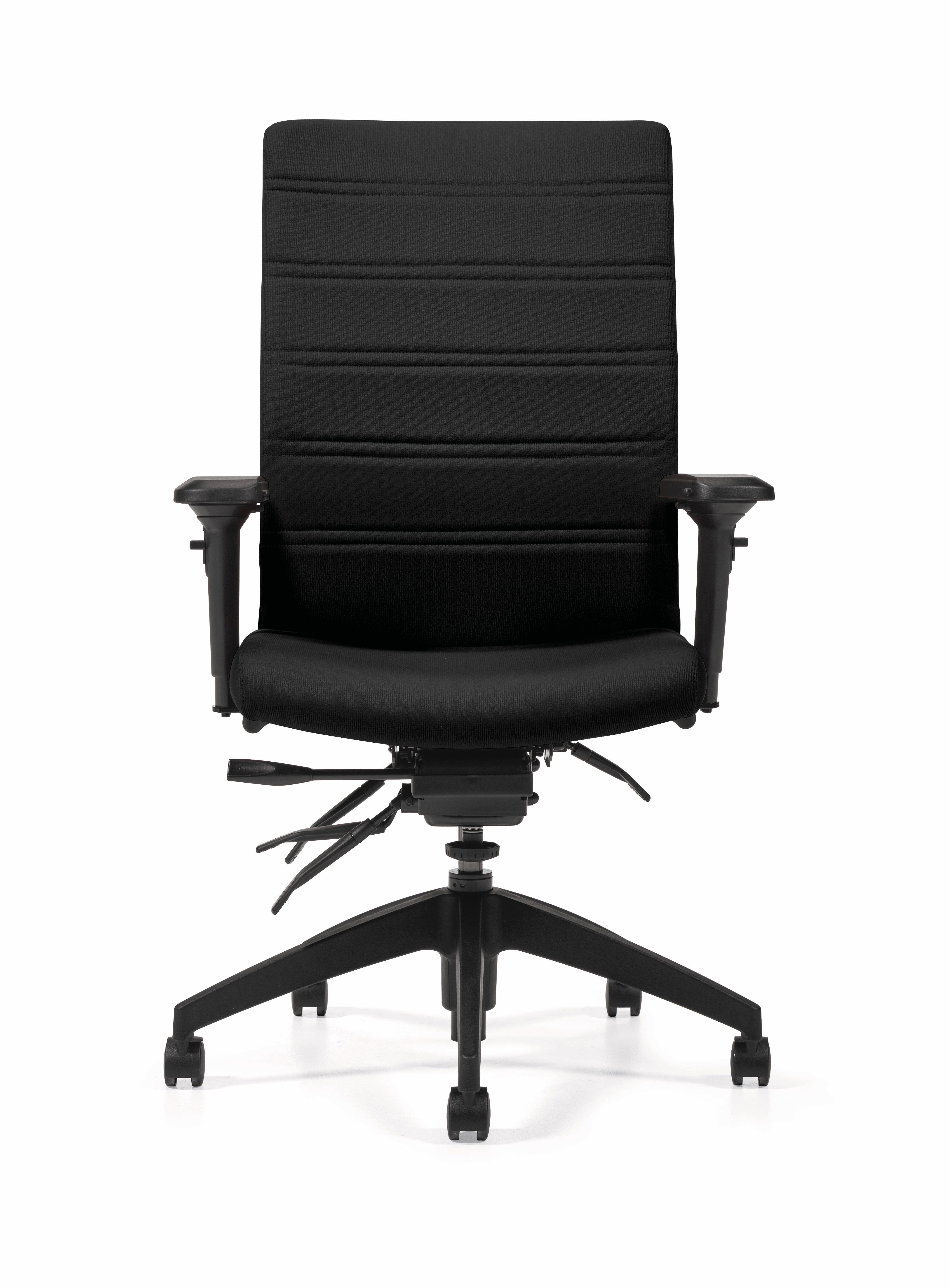 Basics Elora Multi-Tilt High Back Chair – Dance Fabric, Ergonomic