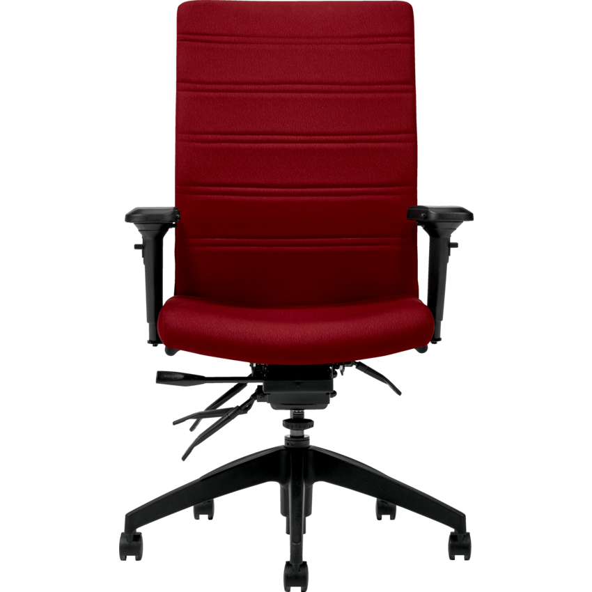 Basics Elora Multi-Tilt High Back Chair – Prism Fabric, Ergonomic