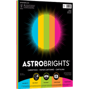 Astrobrights 65LB 5 Colour 50/PK Cardstock Paper