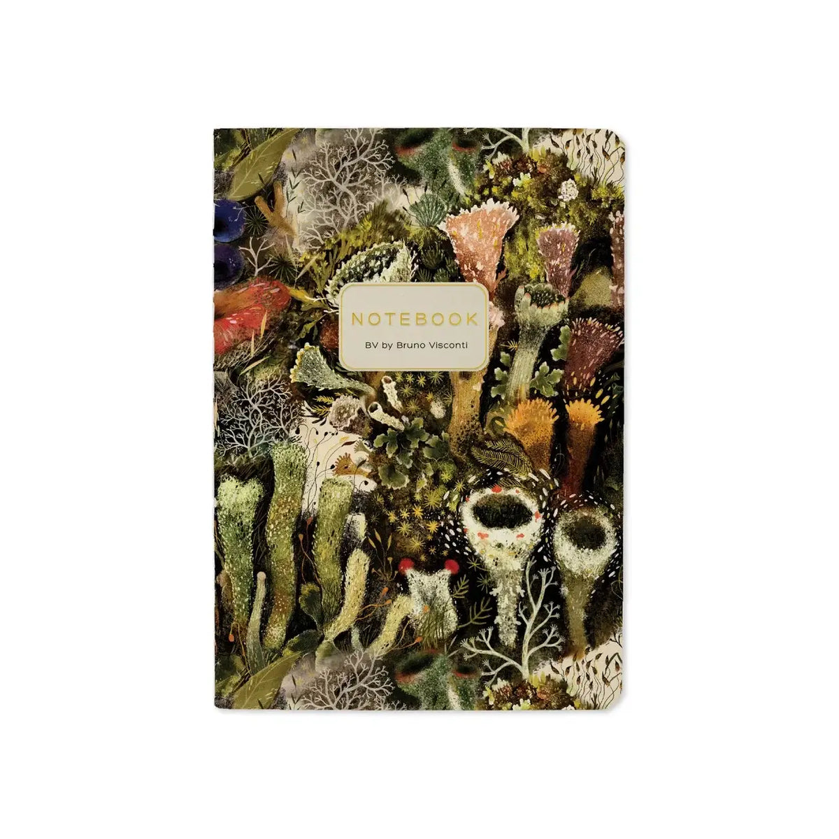 Bruno Visconti Forest Floor lined notebook, cover