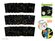 Scratch Board 8pc Sets