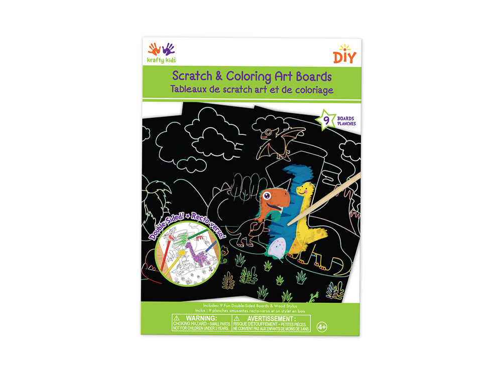 Scratch Board 8pc Sets