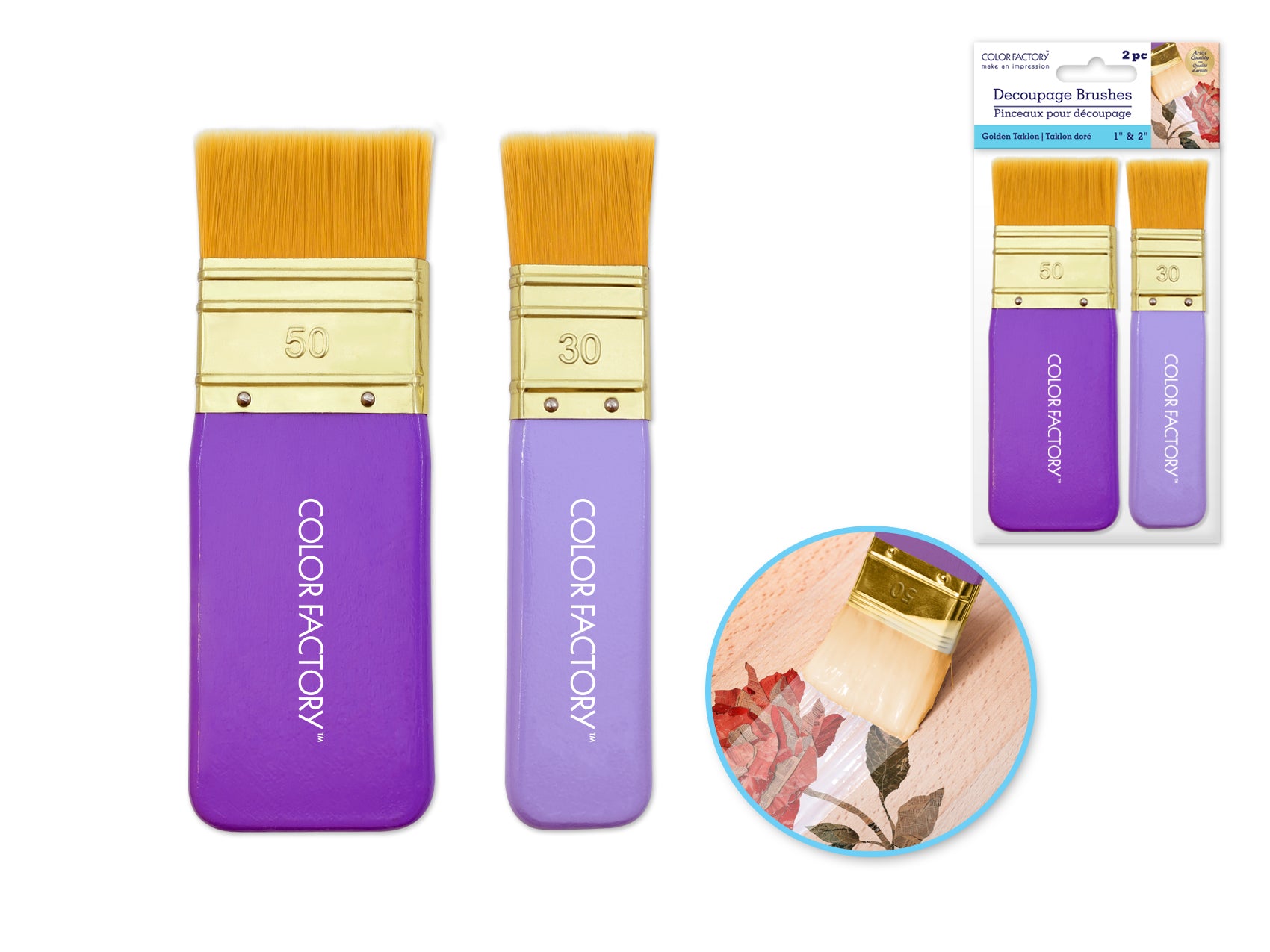 Wash Brushes 2pk