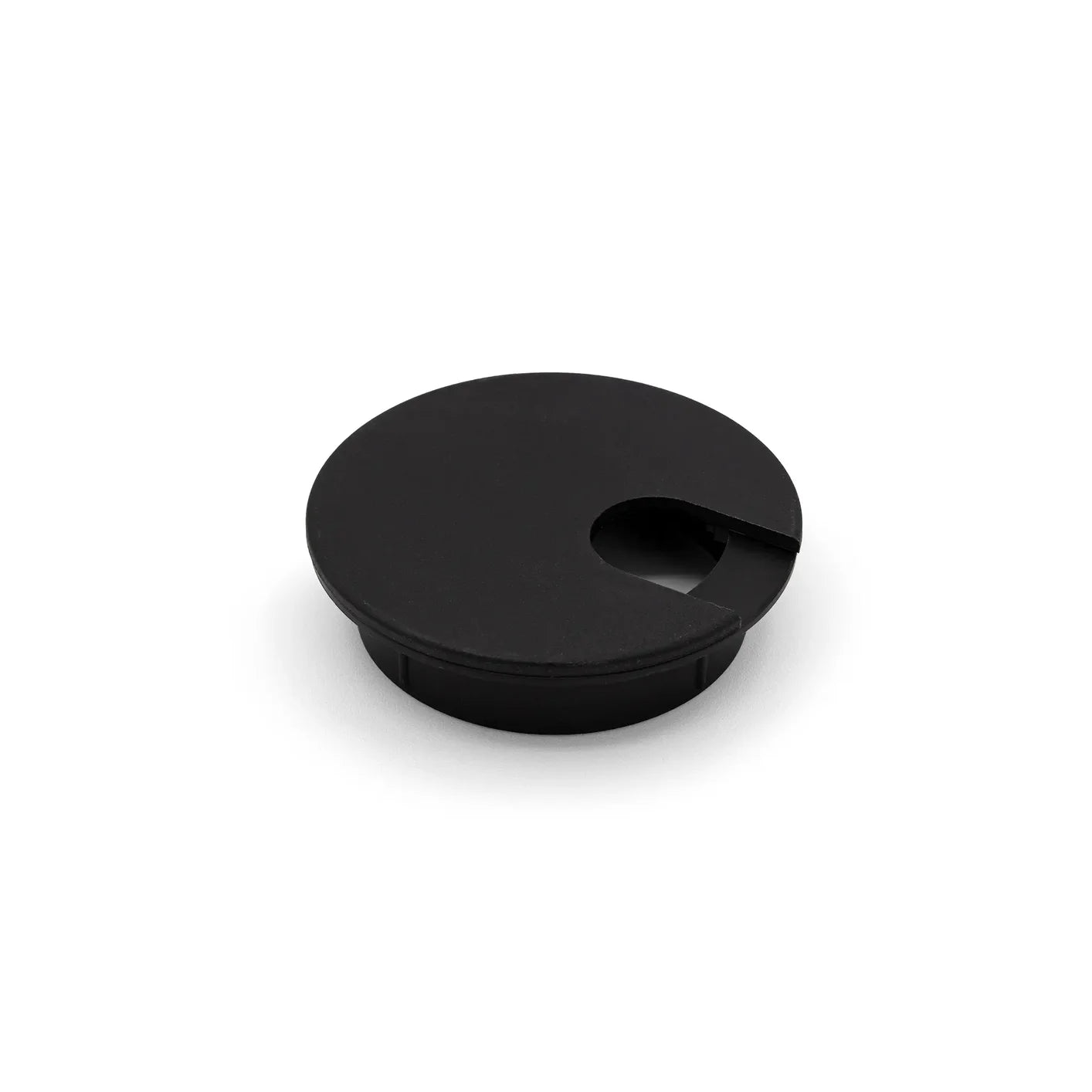 Passe-fils pour câbles rond noir de 2,5 po 032214