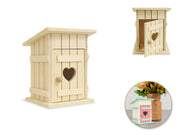 Wooden Mini Outhouse