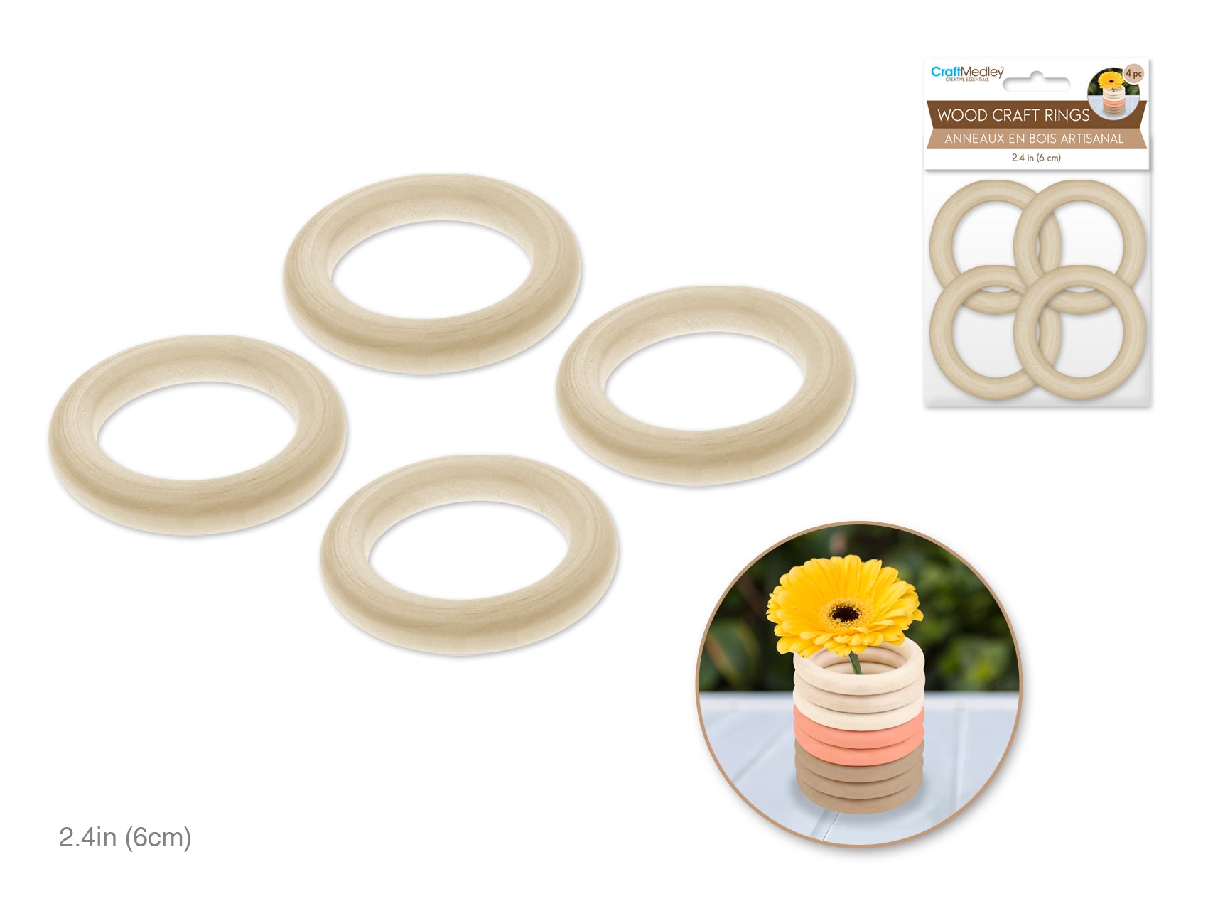 Wood Craft Rings