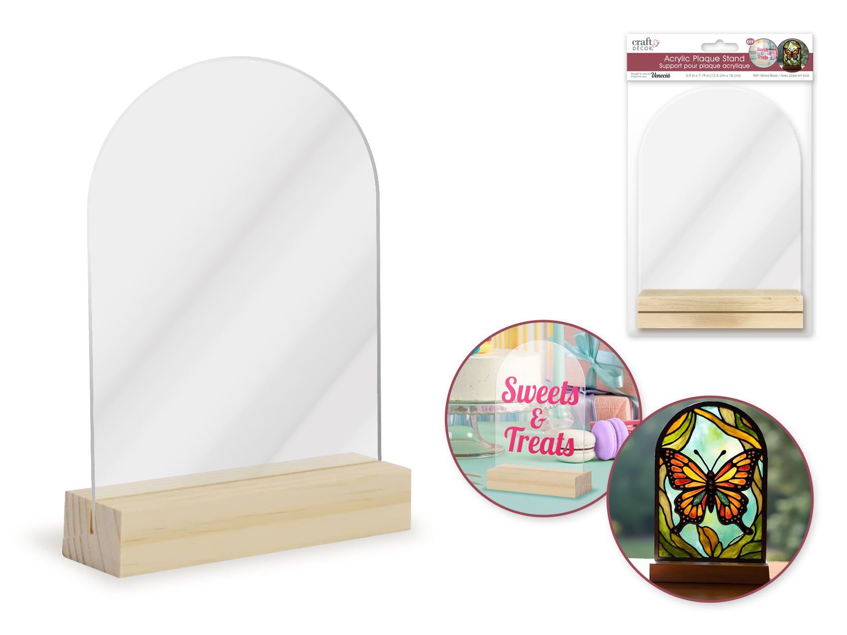 Acrylic Plaque Stands