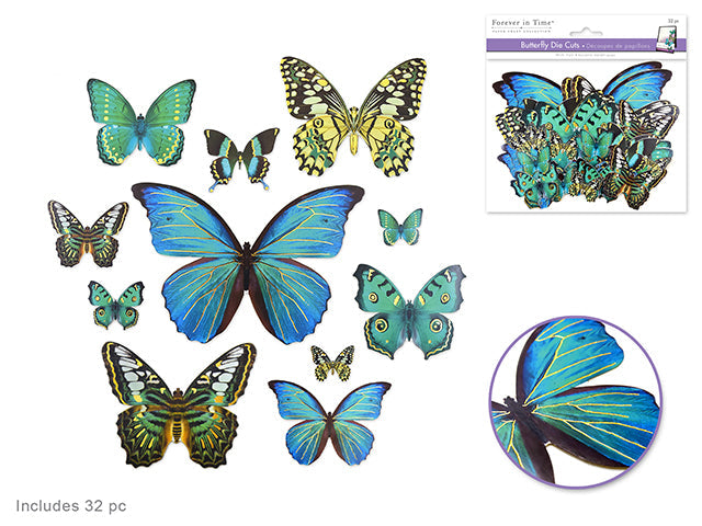 Large Die Cut Foil Embellishments