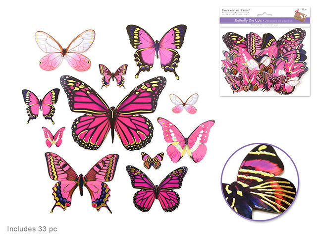 Large Die Cut Foil Embellishments