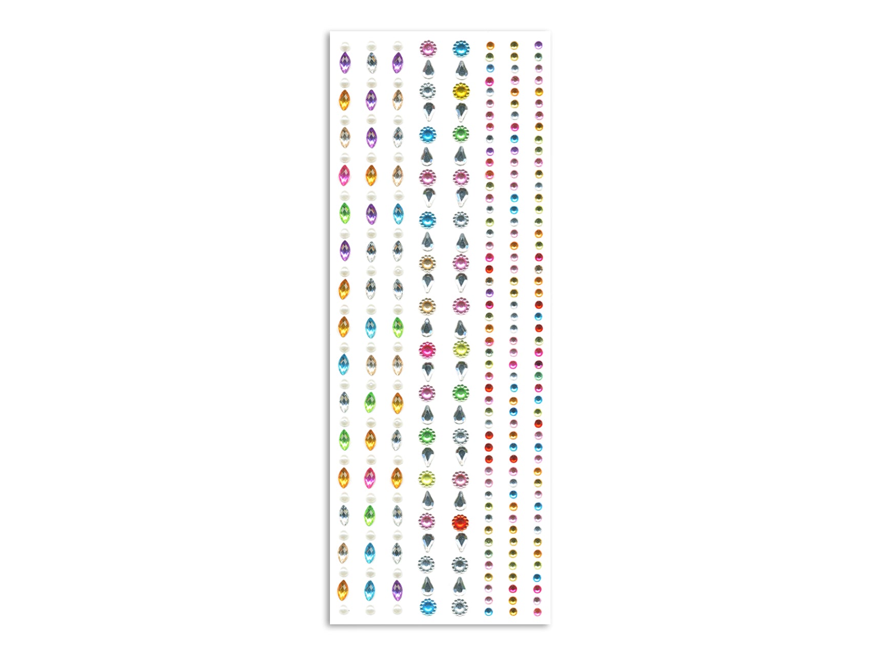 Raining Gems Adhesive Gem Borders