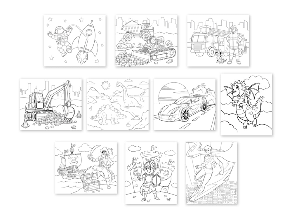 Li'l Artist Printed Canvas Pads