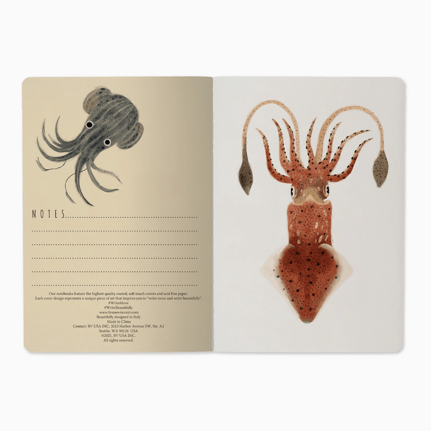 Bruno Visconti Deep Sea lined notebook, image 3