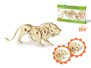 3D Wood Mechanical Gear Puzzle Kits