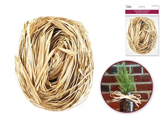 Natural Raffia 2oz