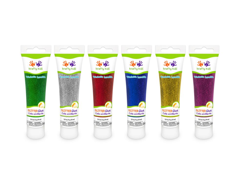 Twinkle Town Glitter Glue 75ml Tubes