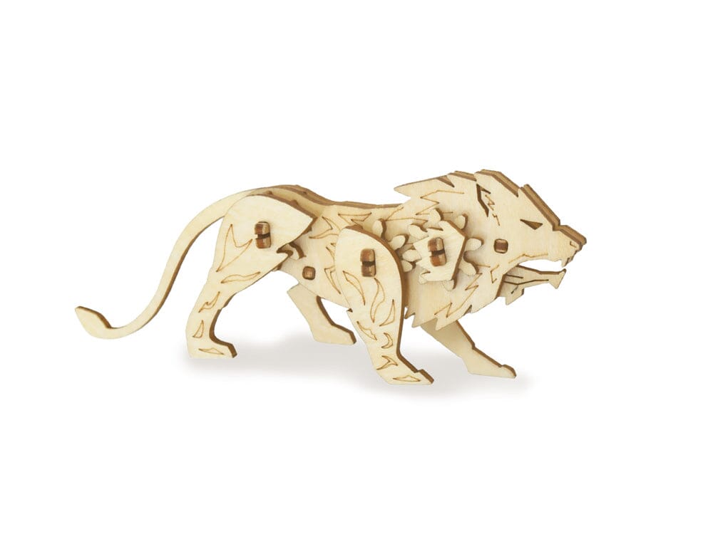 3D Wood Mechanical Gear Puzzle Kits