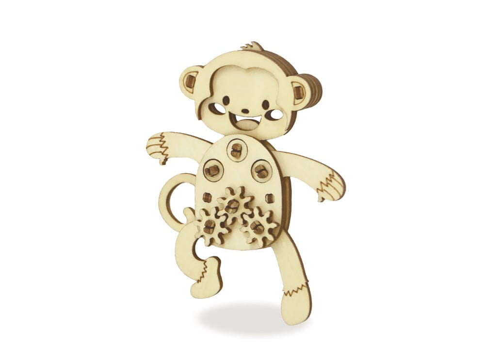 3D Wood Mechanical Gear Puzzle Kits