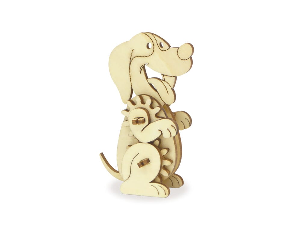 3D Wood Mechanical Gear Puzzle Kits