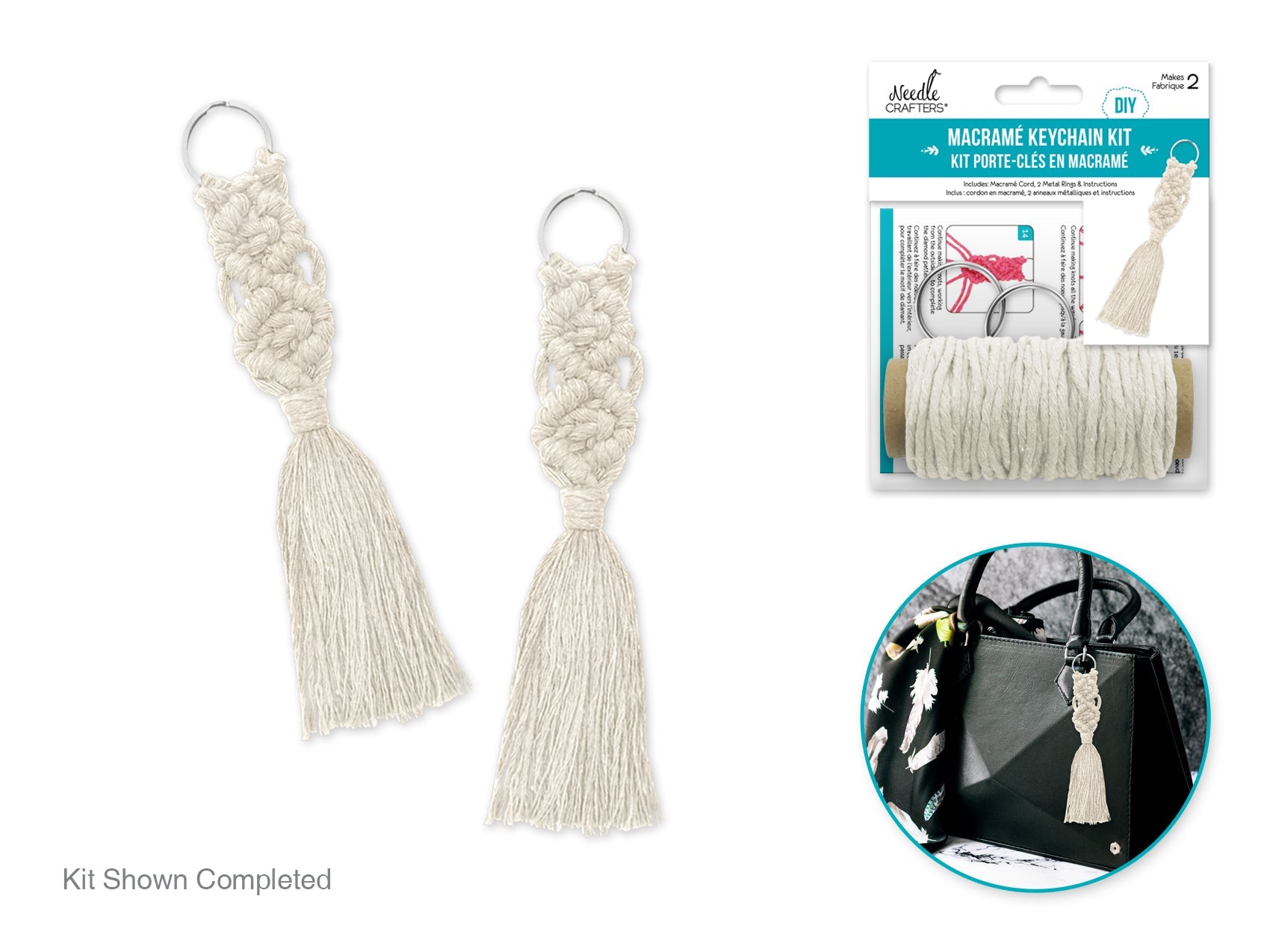 Macrame Boho Key Chain Kits