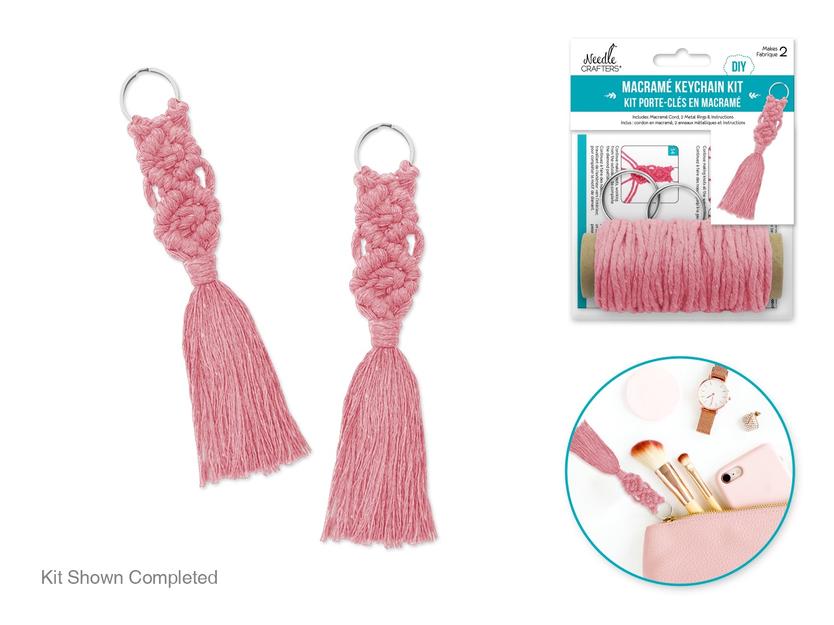 Macrame Boho Key Chain Kits