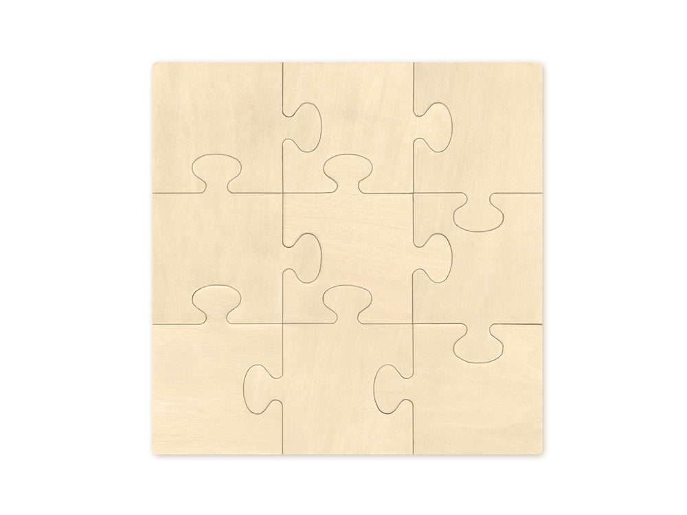 Blank Wooden Puzzle