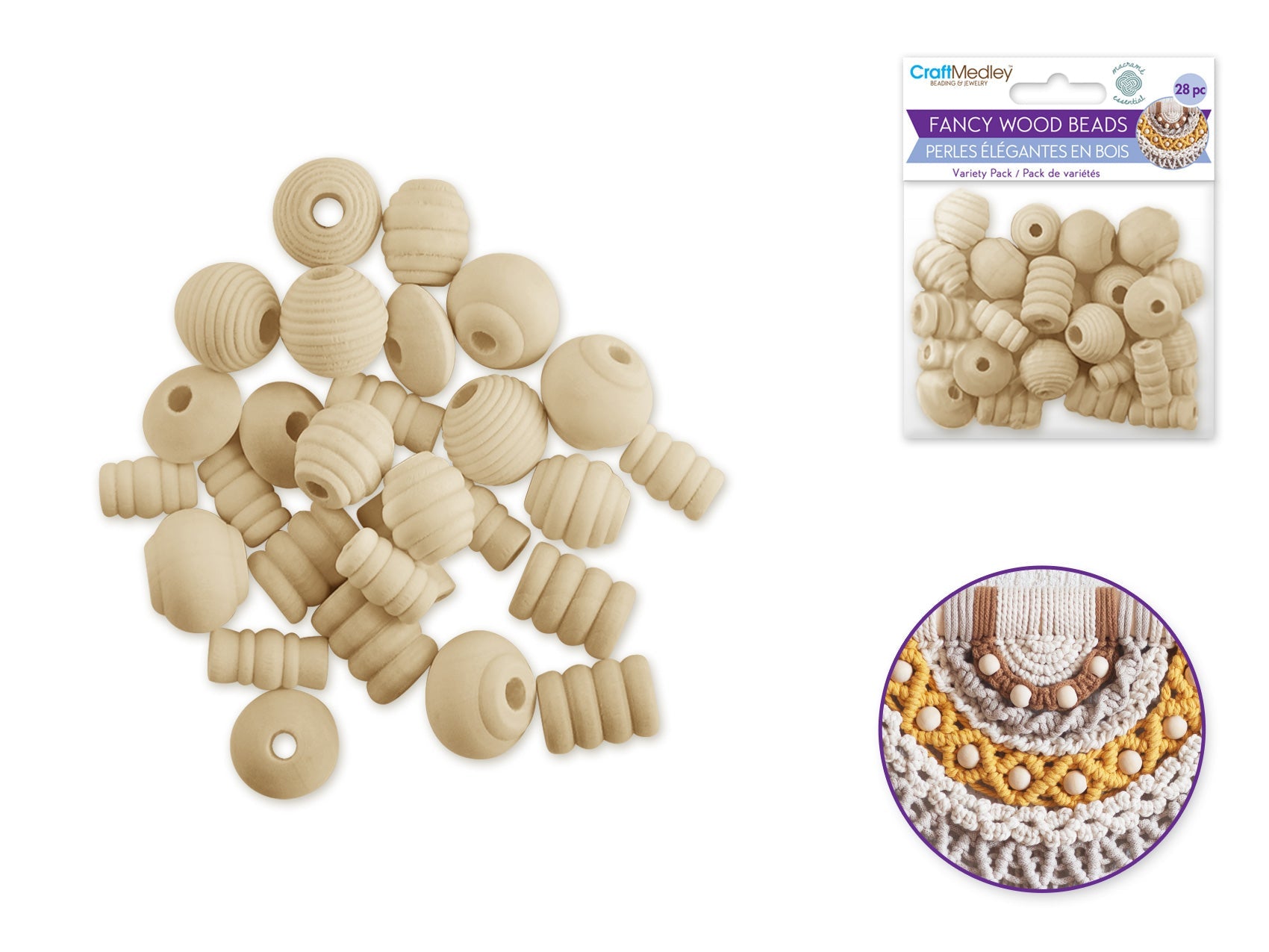 Wood Beads
