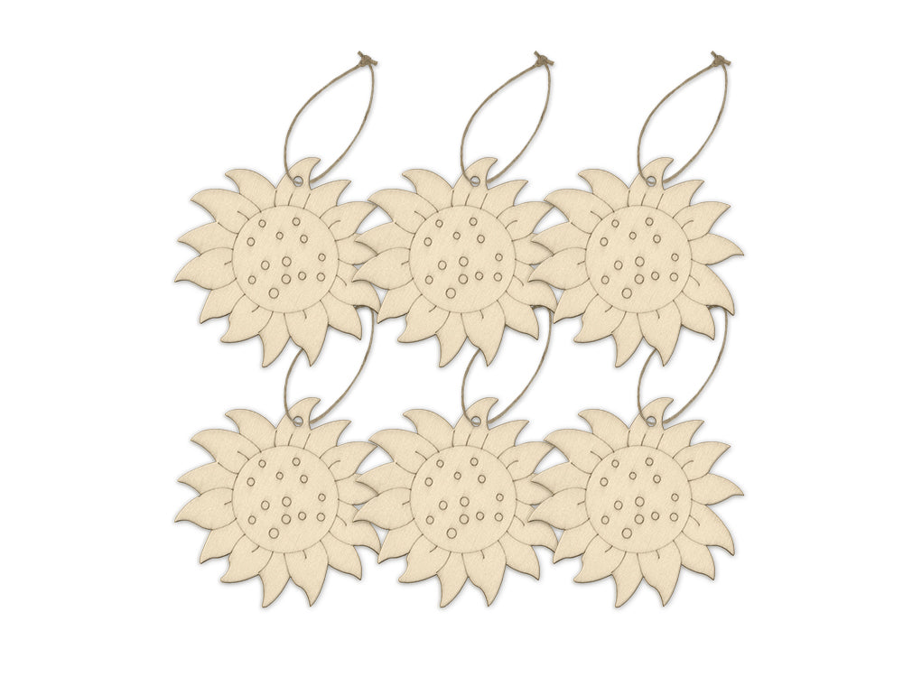 Etched Wood Ornaments
