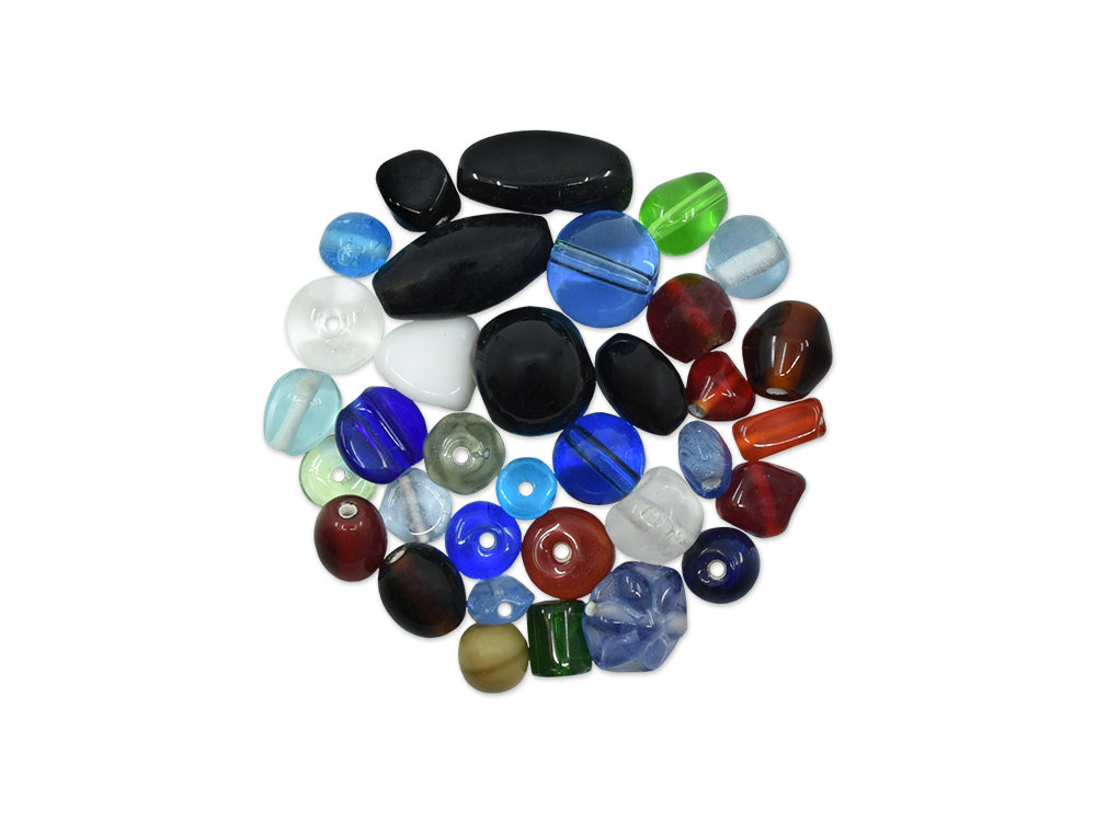 Glass Bead Mixes 8mm-14mm 30g