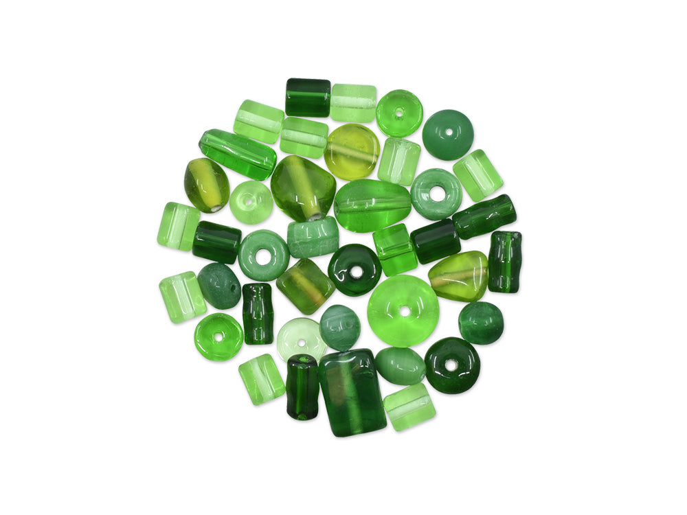 Glass Bead Mixes 8mm-14mm 30g