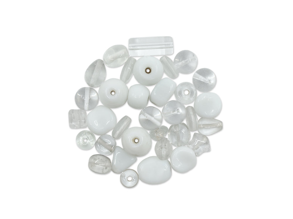 Glass Bead Mixes 8mm-14mm 30g