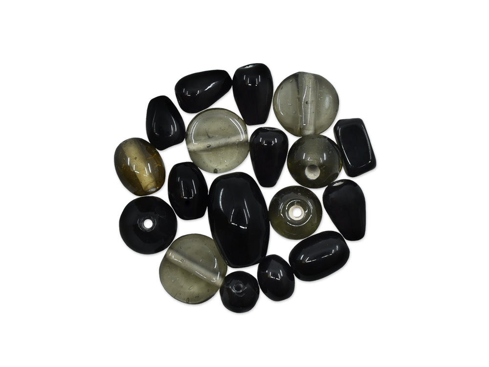Glass Bead Mixes 8mm-14mm 30g