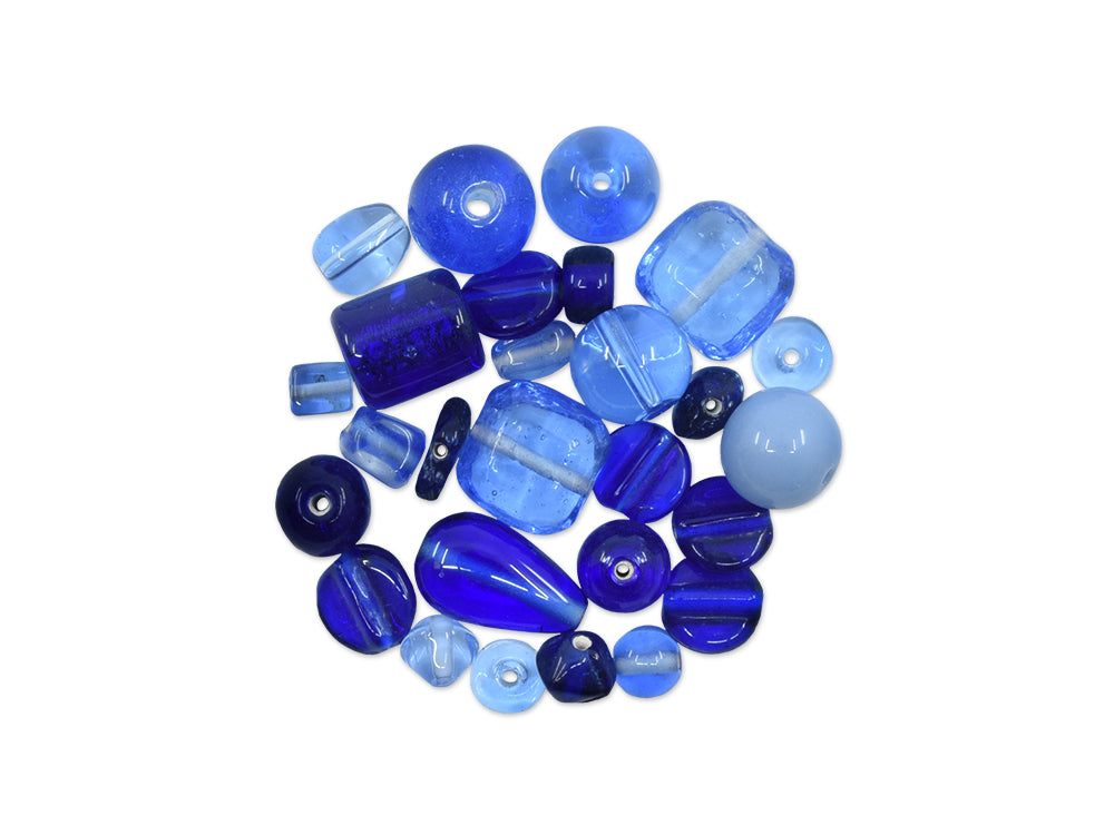 Glass Bead Mixes 8mm-14mm 30g
