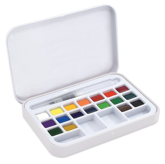 Watercolour 18 Half-Pan Travel Sets